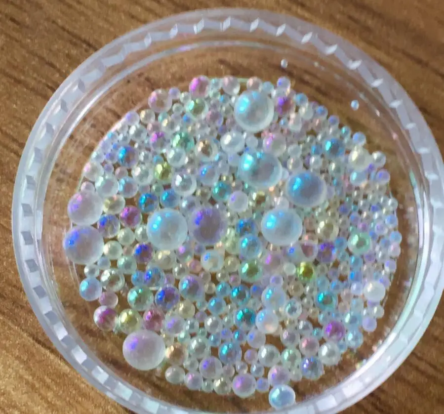 100g White Mixed Sizes 0.8-3mm Symphony Multicolors Bubble Beads For Jewelry Epoxy Resin Fillers DIY Making Nail Art Decoration
100g White Mixed Sizes 0.8-3mm Symphony Multicolors Bubble Beads For Jewelry Epoxy Resin Fillers DIY Making Nail Art Decoration