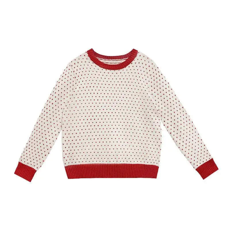 Gentle Wind love sweater female 2020 new autumn and winter wear loose lazy wind pullover sweet student sweater
Gentle Wind love sweater female 2020 new autumn and winter wear loose lazy wind pullover sweet student sweater