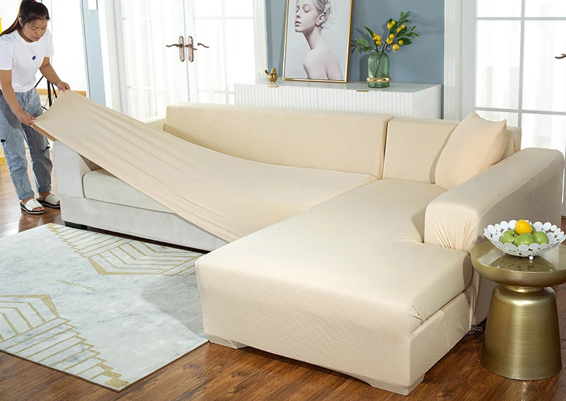 2021 New Plaid Couch Cushion Non-slip Sofa Cover Elastic Solid Color Slipcover Stretch Sofa Towel Furniture Protective Cover
2021 New Plaid Couch Cushion Non-slip Sofa Cover Elastic Solid Color Slipcover Stretch Sofa Towel Furniture Protective Cover