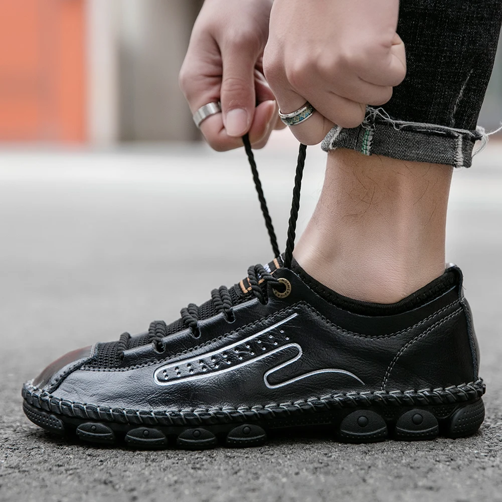 Zapatillas Informales Hombre Men's Casual Leather Shoes Men Sport Male Shoe Causal For 2020 Leisure Fashion Black Man
Zapatillas Informales Hombre Men's Casual Leather Shoes Men Sport Male Shoe Causal For 2020 Leisure Fashion Black Man