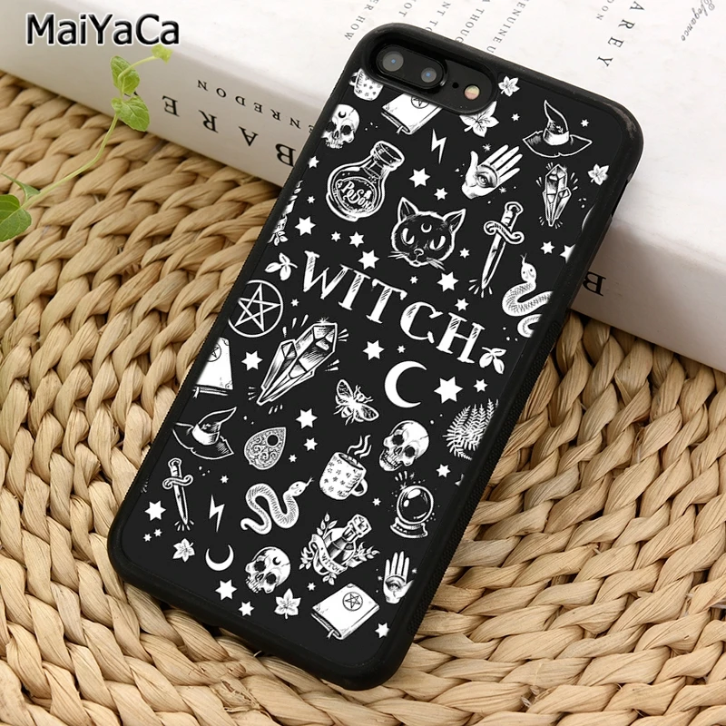 MaiYaCa волшебный Чехлы для телефона с изображением ведьмы и моряка iPhone 5 6 7 8 plus 11 12 Pro