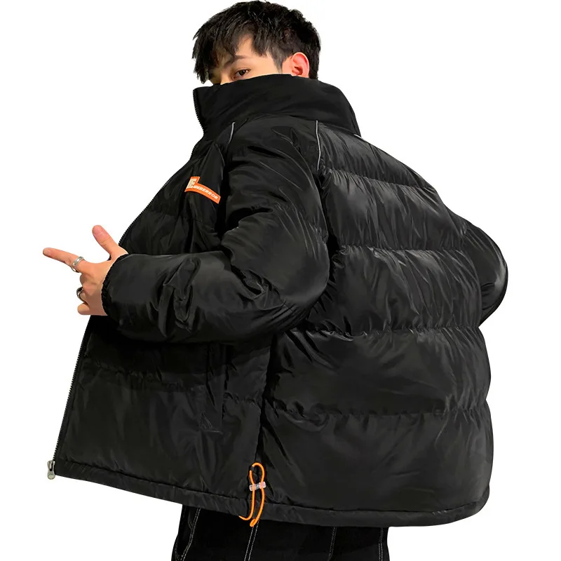 Men's Casual Down Cotton Clothes Winter New Warm Thick Solid Color Hooded Cotton Clothing Korean Version Of The Trend Fashion
Men's Casual Down Cotton Clothes Winter New Warm Thick Solid Color Hooded Cotton Clothing Korean Version Of The Trend Fashion