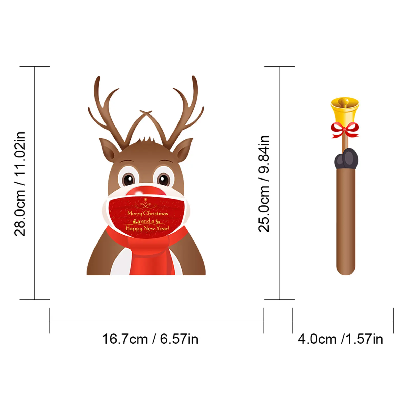 2020 Christmas Santa Claus Rear Wiper Removable Decal Car Rear Windshield Sticker
2020 Christmas Santa Claus Rear Wiper Removable Decal Car Rear Windshield Sticker