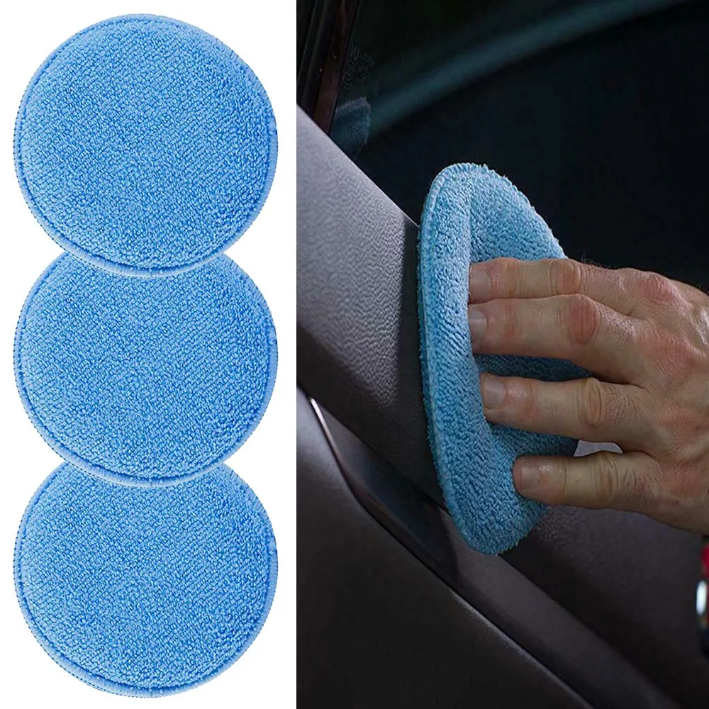 3Pcs Car Ultra-soft Microfiber Car Wax Applicator Pad Polishing Sponge Auto Care Remover Cleaner Car Home Cleaning Tools
3Pcs Car Ultra-soft Microfiber Car Wax Applicator Pad Polishing Sponge Auto Care Remover Cleaner Car Home Cleaning Tools