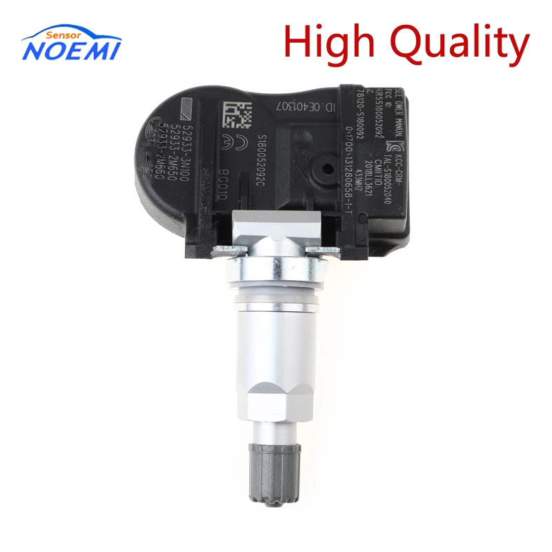 52933-2M650 529332M650 TPMS Tire Pressure Sensor 433MHZ For Hyundai Kia Carens 529333N100 52933A5100 529332J100 Car accessories 
52933-2M650 529332M650 TPMS Tire Pressure Sensor 433MHZ For Hyundai Kia Carens 529333N100 52933A5100 529332J100 Car accessories