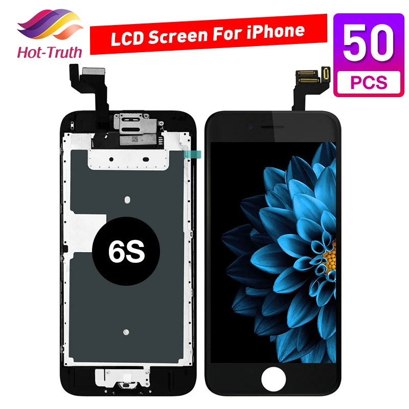Полный комплект из 50 шт. ЖК дисплей для iPhone 6S A1633 A1688 экран в сборе сменный