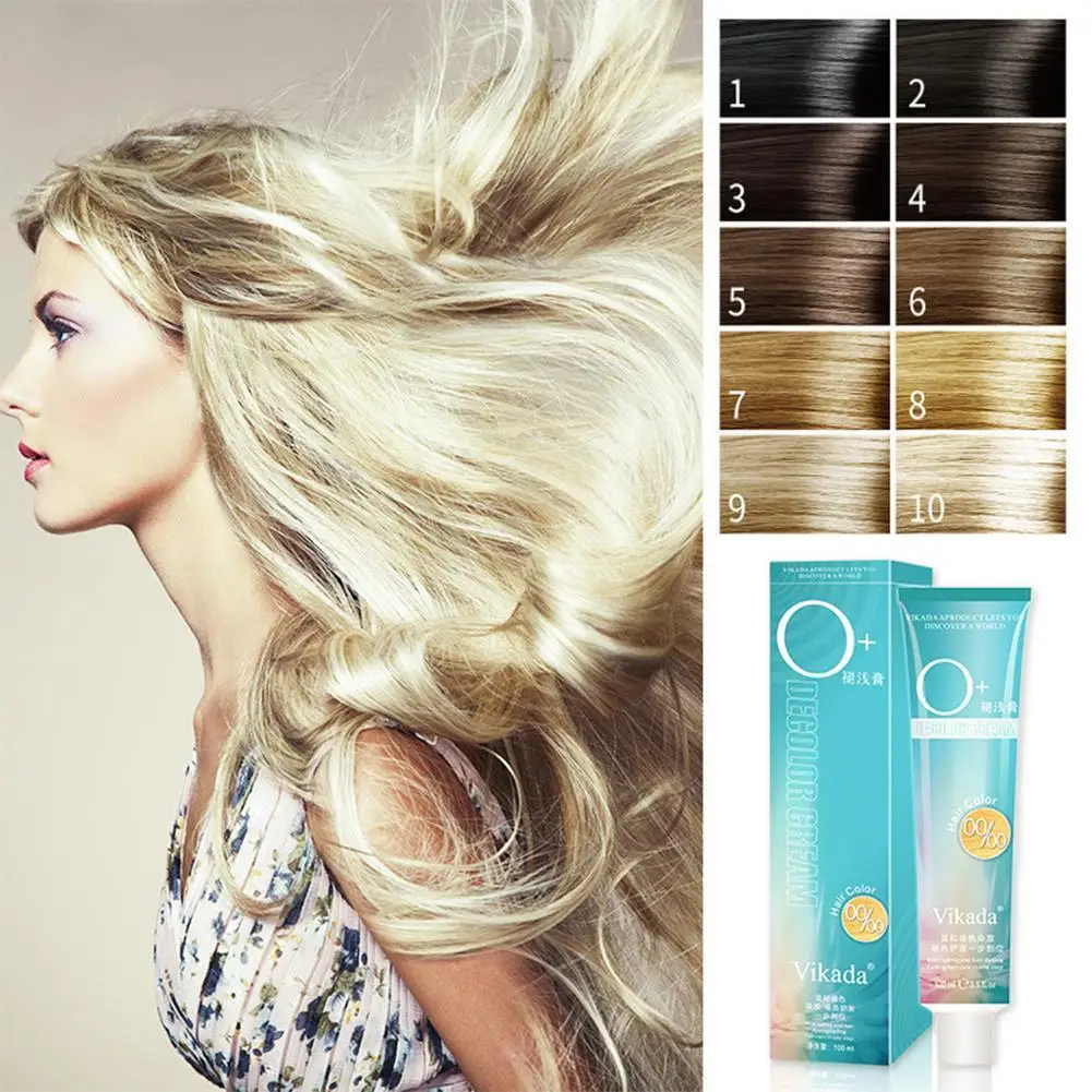 100ml Professional Bleaching Agent With Hydrogen Peroxide Milk Long Lasting Not Hurt Hair Fading Care Cream Brighten Hair Color
100ml Professional Bleaching Agent With Hydrogen Peroxide Milk Long Lasting Not Hurt Hair Fading Care Cream Brighten Hair Color