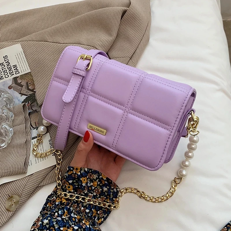 Lattice Designer Small Armpit Crossbody Messenger Bags Bag for Women 2021 Casual Fashion Chain Pearl Shoulder Handbags Purses
Lattice Designer Small Armpit Crossbody Messenger Bags Bag for Women 2021 Casual Fashion Chain Pearl Shoulder Handbags Purses