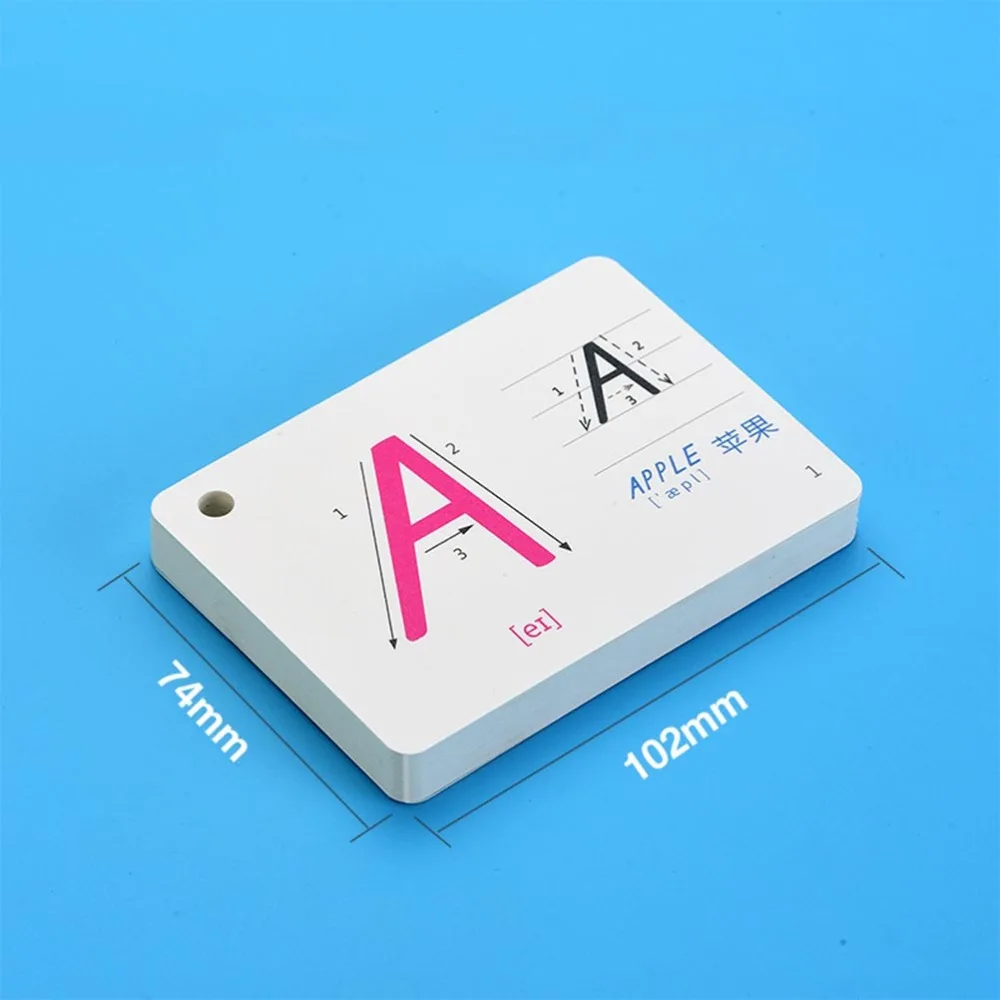 1 Set Children Literacy English Spelling 26 Letter Cards Fun Flash Cards Early Education Toys (10.2x7.4cm)
1 Set Children Literacy English Spelling 26 Letter Cards Fun Flash Cards Early Education Toys (10.2x7.4cm)