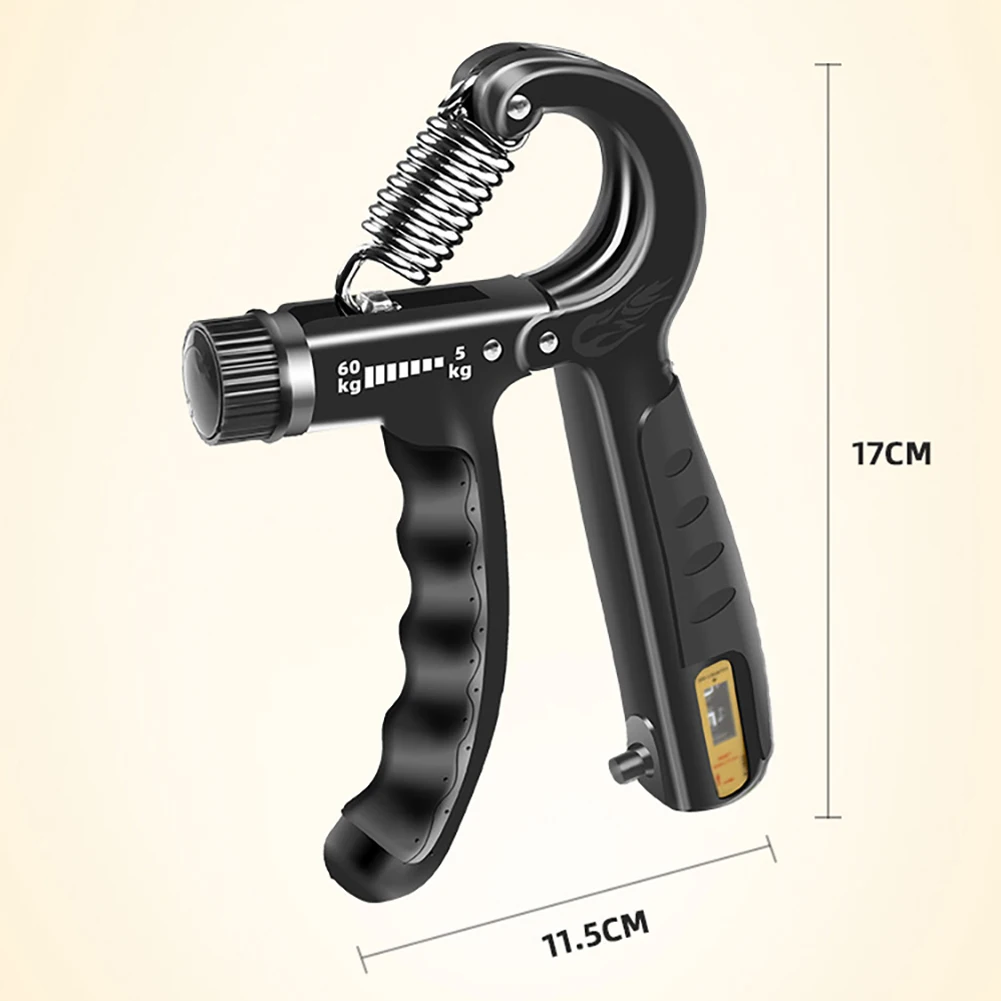 Spring Hand Grip Strength Expander Adjustable Resistance 5-60kg Hand Exerciser for Muscle Building Recovery Trainer Expander
Spring Hand Grip Strength Expander Adjustable Resistance 5-60kg Hand Exerciser for Muscle Building Recovery Trainer Expander