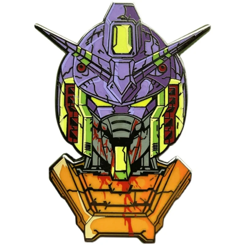 EVA EVANGELION-01 Gundam No. 7 Machine Combination Brooch Gundam Peripheral Pin Badge High-end Ins Jewelry Metal
EVA EVANGELION-01 Gundam No. 7 Machine Combination Brooch Gundam Peripheral Pin Badge High-end Ins Jewelry Metal