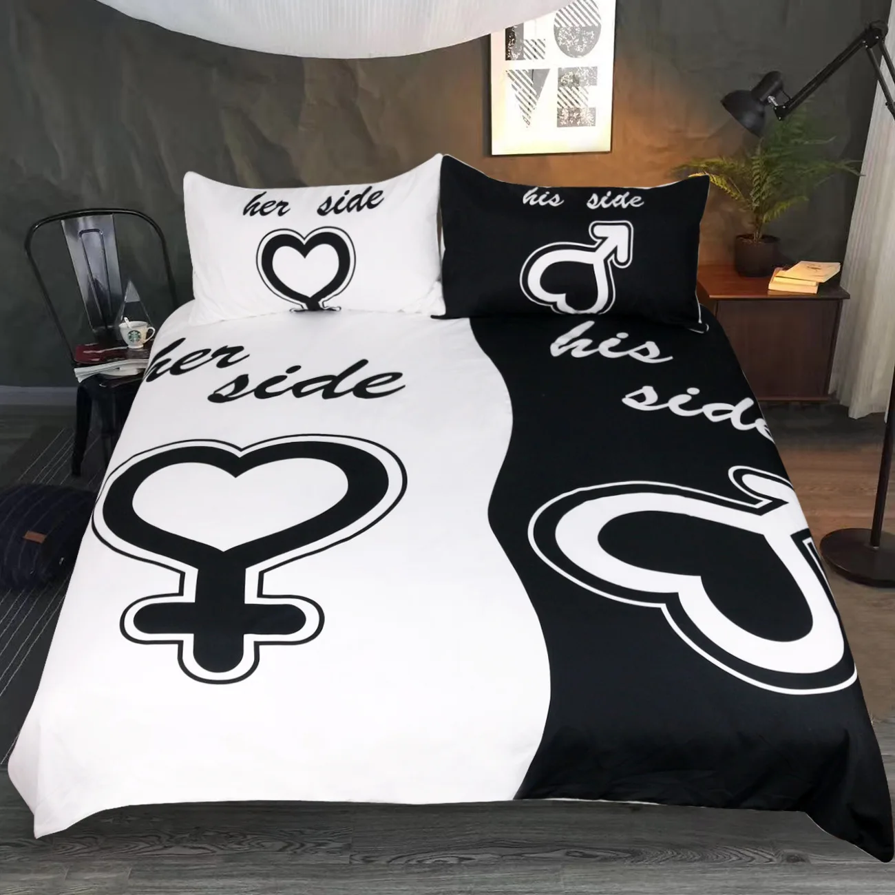 Her Other Series Pattern Duvet Cover High Quality Home Textile Quilt Cover with 2 Pillowcase Fashion Bedding 3 Pcs Set and Sheet
Her Other Series Pattern Duvet Cover High Quality Home Textile Quilt Cover with 2 Pillowcase Fashion Bedding 3 Pcs Set and Sheet