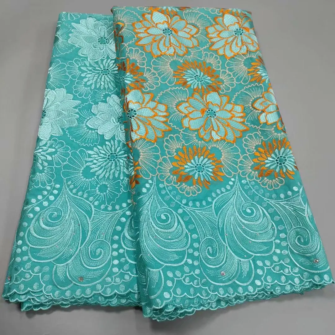 2.5+2.5Yards African Dry Lace Fabric High Quality 100%Cotton Lace French Lace Fabric With Stones Swiss Voile Lace In Switzerland
2.5+2.5Yards African Dry Lace Fabric High Quality 100%Cotton Lace French Lace Fabric With Stones Swiss Voile Lace In Switzerland