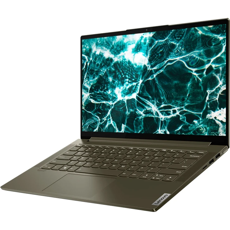 Ноутбук LENOVO Yoga Slim7 14IIL05 14" IPS i5 1035G4 16Гб 1000Гб SSD Intel Iris Plus 82A1008BRU | Компьютеры и офис