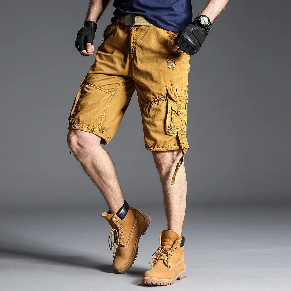 2021 Summer New Men's 5-Point Pants Multi-Pocket Large Size Casual Pants In Trendy Men's Beach Casual Shorts Overalls
2021 Summer New Men's 5-Point Pants Multi-Pocket Large Size Casual Pants In Trendy Men's Beach Casual Shorts Overalls