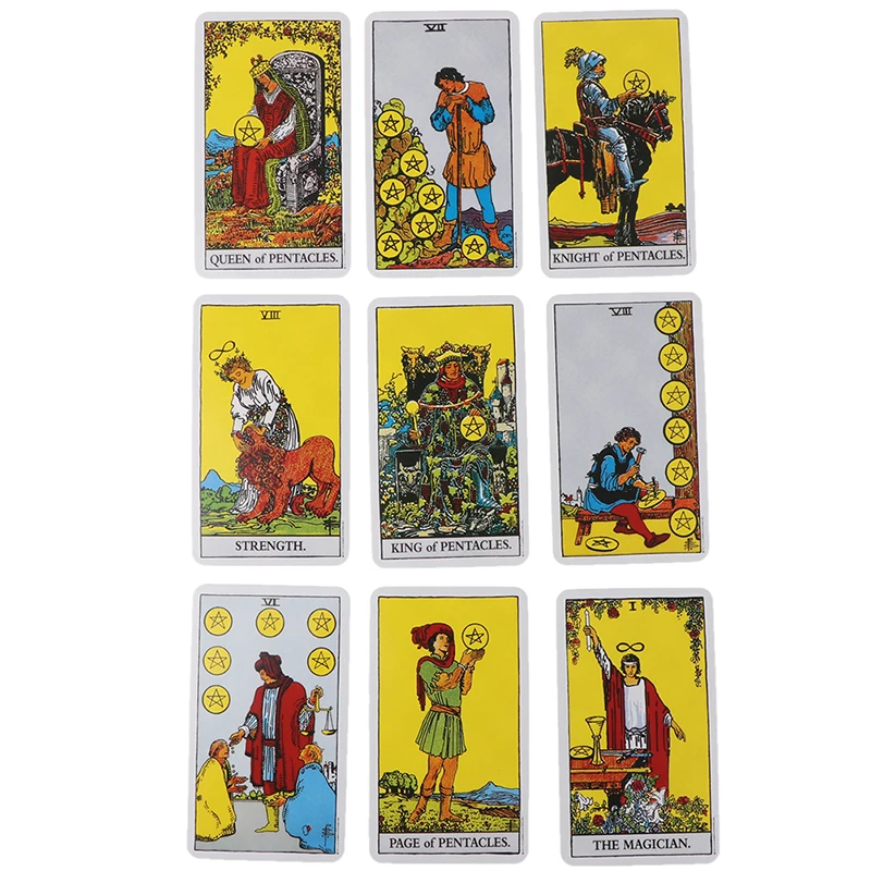Full English Radiant Rider Wait Tarot Cards Factory Made High Quality Smith Tarot Deck Board Game Cards
Full English Radiant Rider Wait Tarot Cards Factory Made High Quality Smith Tarot Deck Board Game Cards