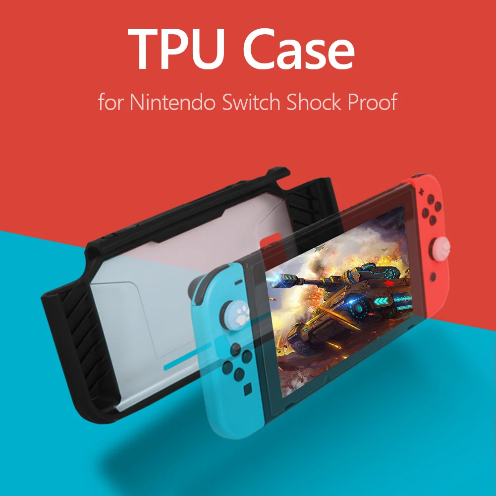 Vogek Switch Case TPU Gamepad Protective Cover Shockproof Durable Case For Nintendo Switch Joy-pad Game Accessories
Vogek Switch Case TPU Gamepad Protective Cover Shockproof Durable Case For Nintendo Switch Joy-pad Game Accessories