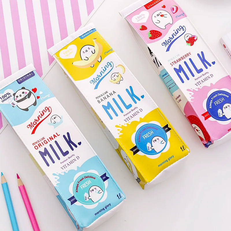 Cute Pencil Case Creative Milk Pencil Bag For Kids Novelty Item Unusual Pencil Cases Kids Pencil Bag Office School Supplies
Cute Pencil Case Creative Milk Pencil Bag For Kids Novelty Item Unusual Pencil Cases Kids Pencil Bag Office School Supplies