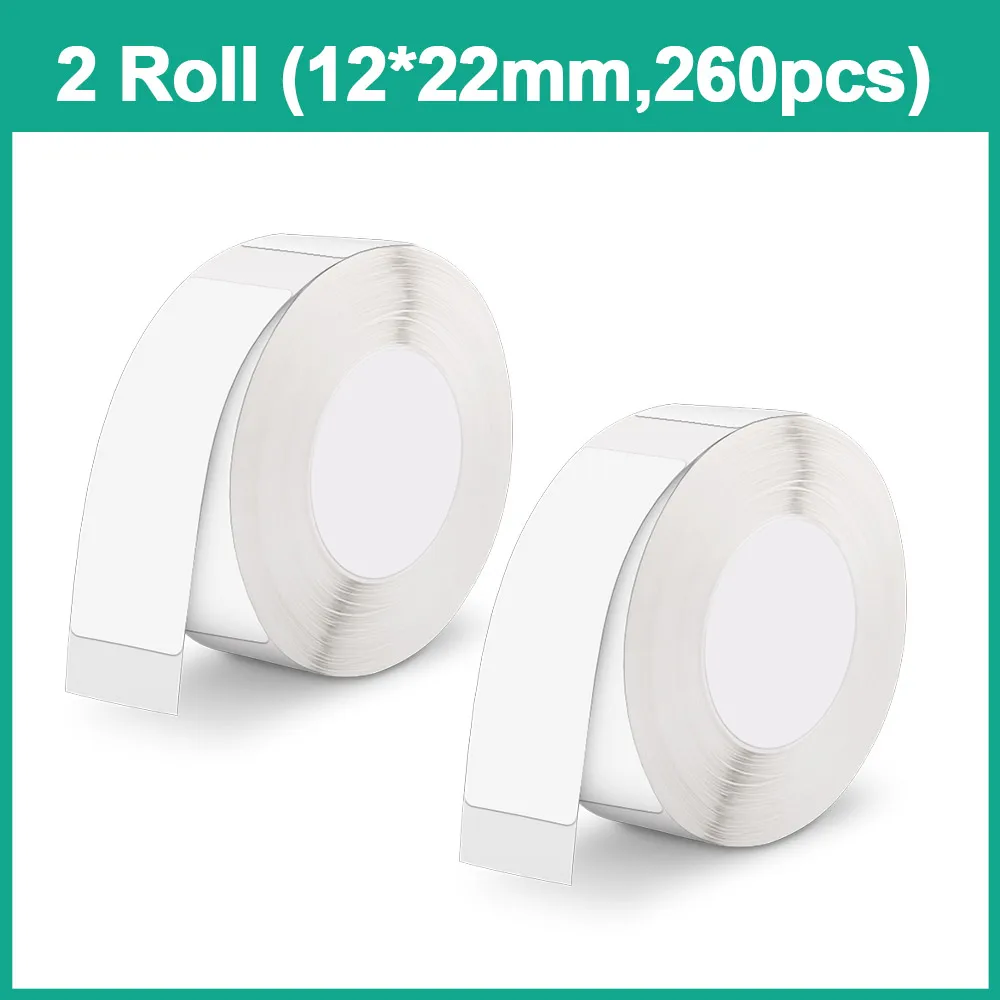 2 Roll 12*22mm Niimbot D11 Sticker Waterproof Self-adhesive Thermal White Label Paper for Niimbot D11 Wireless Label Printer
2 Roll 12*22mm Niimbot D11 Sticker Waterproof Self-adhesive Thermal White Label Paper for Niimbot D11 Wireless Label Printer