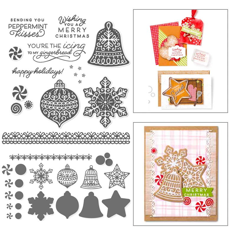 Christmas Bells Metal Cutting Dies and Stamps Scrapbooking Handmade Knife Mould Blade Punch Stencils Dies Cut Model
Christmas Bells Metal Cutting Dies and Stamps Scrapbooking Handmade Knife Mould Blade Punch Stencils Dies Cut Model
