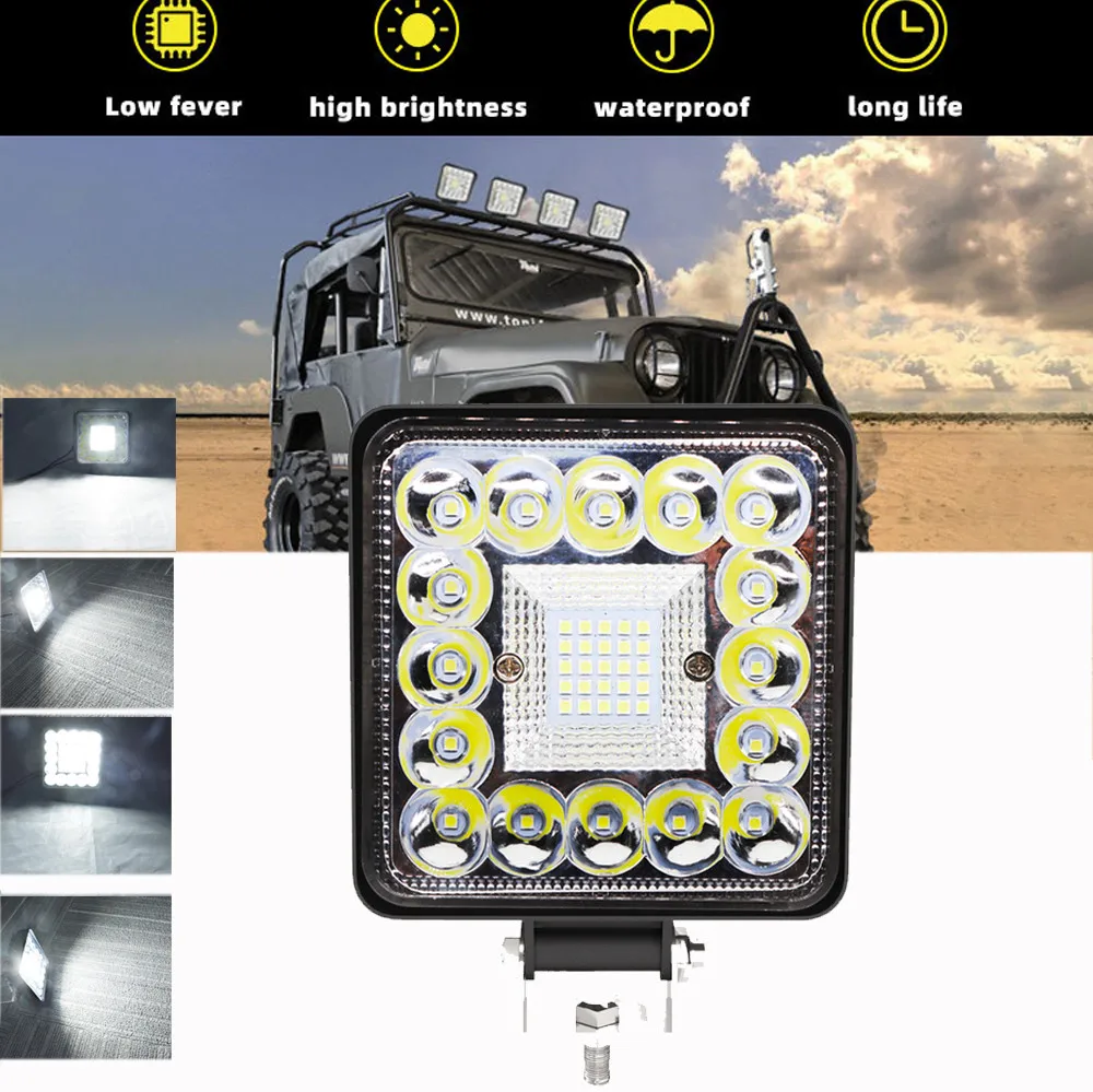 4 Inch 123W LED Work Light Bar Offroad 4X4 Spotlight For Car SUV ATV 12V 24V Aluminum Car Work Lights Waterproof
4 Inch 123W LED Work Light Bar Offroad 4X4 Spotlight For Car SUV ATV 12V 24V Aluminum Car Work Lights Waterproof