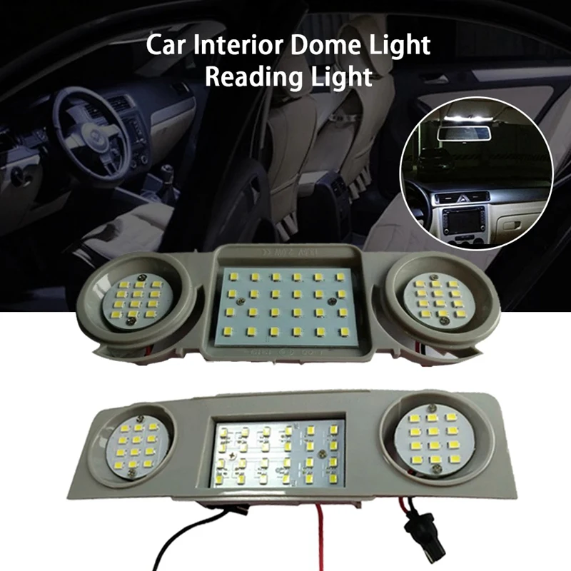 2Pcs Front+Rear Car Dome Roof Light Roof Reading Lamp For- Passat CC Golf 4 5 6 Plus Jetta 1K2 Scirocco Sharan Tiguan
2Pcs Front+Rear Car Dome Roof Light Roof Reading Lamp For- Passat CC Golf 4 5 6 Plus Jetta 1K2 Scirocco Sharan Tiguan
