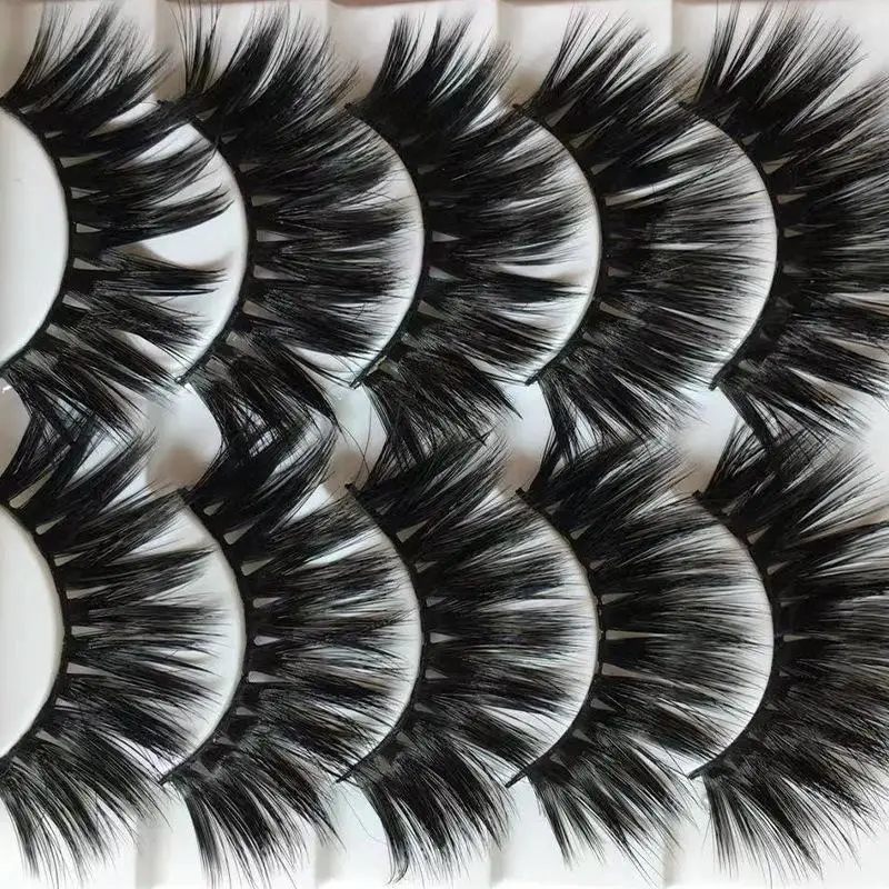New Five Pairs of High Imitation Mink False Eyelashes, Three-Dimensional Natural and Comfortable Eyelashes 
New Five Pairs of High Imitation Mink False Eyelashes, Three-Dimensional Natural and Comfortable Eyelashes