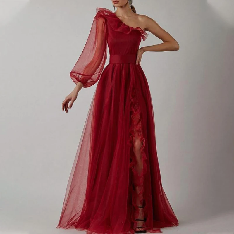 Elegant Bride Dresses For Women Off Shoudler Kaftan Robes South Africa Ladies Clothing Mesh Split Dress Vestidos Robe Boubou
Elegant Bride Dresses For Women Off Shoudler Kaftan Robes South Africa Ladies Clothing Mesh Split Dress Vestidos Robe Boubou