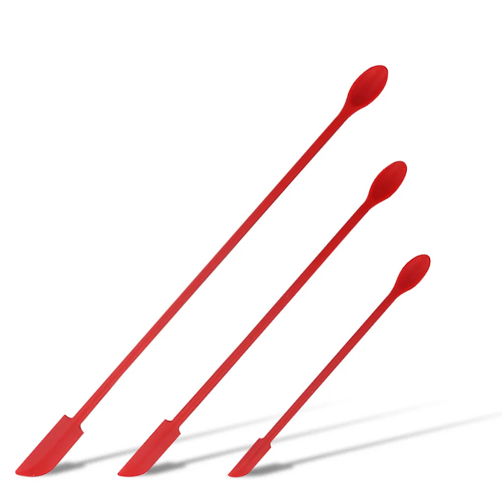 3 Pieces Mini Cheese Silicone Spatulas Set 2 Heads Long Jam Bottle Scrapers Jar Scoops Spoons Kitchen Baking Utensils
3 Pieces Mini Cheese Silicone Spatulas Set 2 Heads Long Jam Bottle Scrapers Jar Scoops Spoons Kitchen Baking Utensils