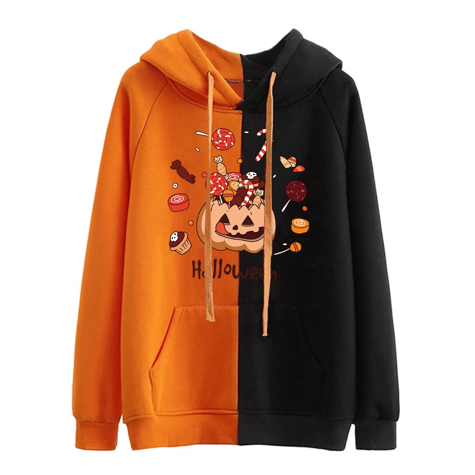 Fashion Men's Halloween Sweatshirt Women Printed Pumpkin Cart Hoodie Unisex Streetwear Pullover Male Autumn Winter Splicing Tops
Fashion Men's Halloween Sweatshirt Women Printed Pumpkin Cart Hoodie Unisex Streetwear Pullover Male Autumn Winter Splicing Tops