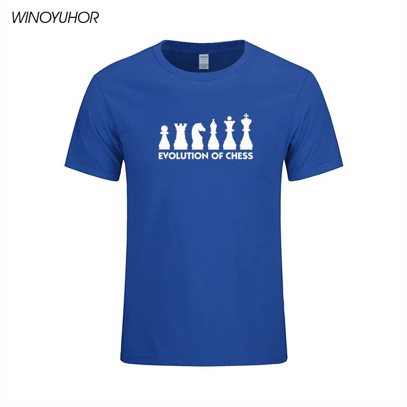 Fashion Print Evolution Of Chess T-shirts Men Summer Short Sleeve Tees Cotton Boys Casual Tops Funny Gift T Shirt Camisetas
Fashion Print Evolution Of Chess T-shirts Men Summer Short Sleeve Tees Cotton Boys Casual Tops Funny Gift T Shirt Camisetas