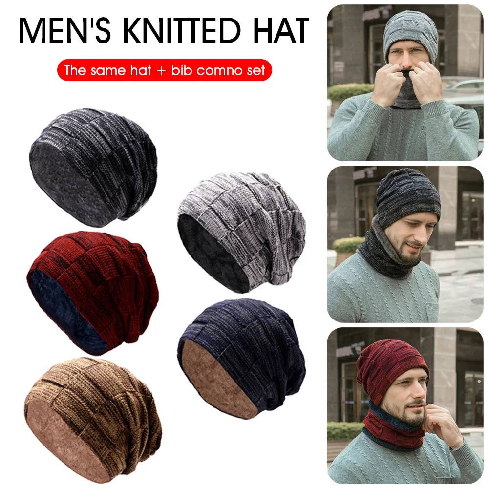 Winter Hat Scarf Set Warm Beanie Knit Hat with Thick Fleece Lined Skull Cap Neck Warmer Set for Men Kids Gifts Winter Warm Hat
Winter Hat Scarf Set Warm Beanie Knit Hat with Thick Fleece Lined Skull Cap Neck Warmer Set for Men Kids Gifts Winter Warm Hat