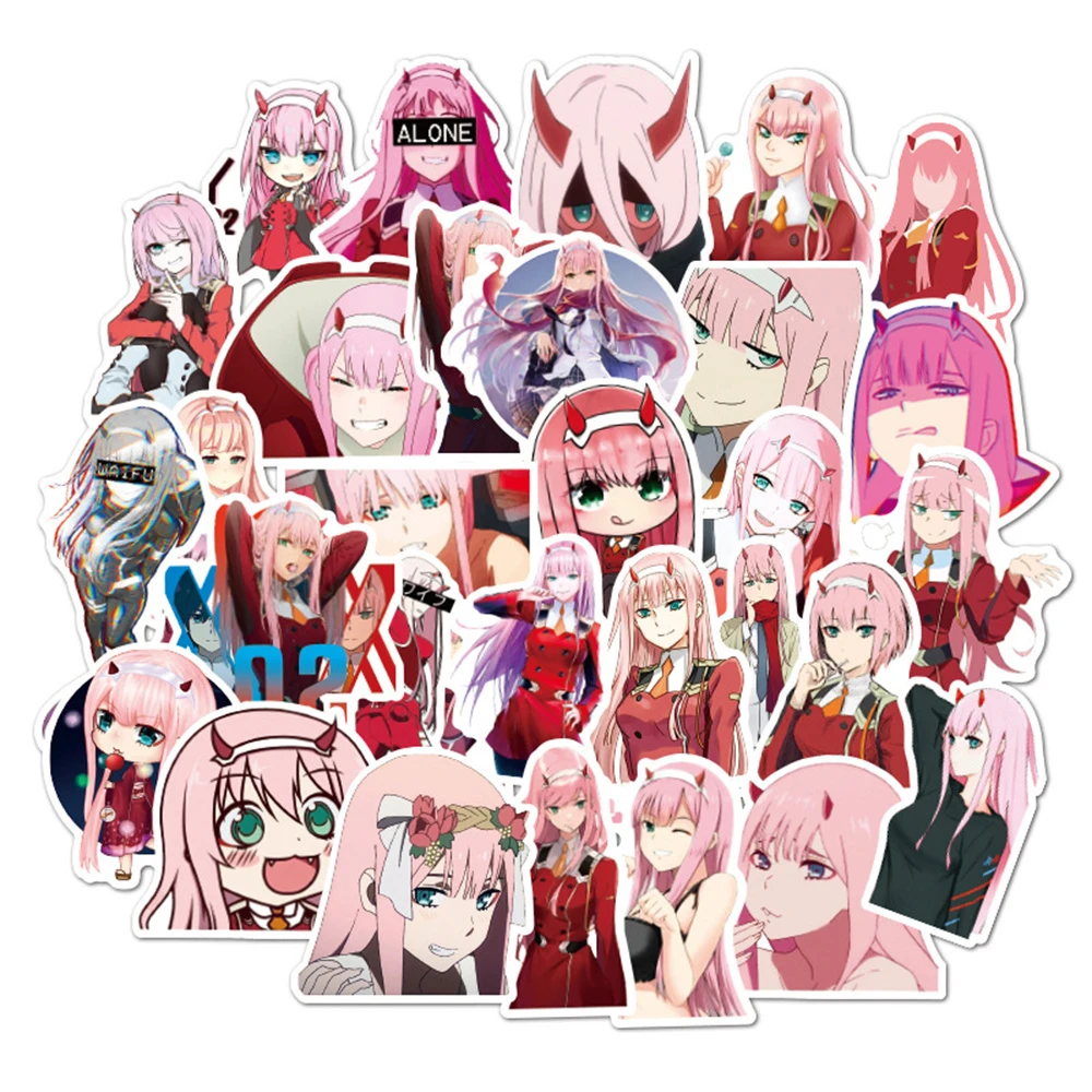 10/30/50PCSFranXX Ins Anime Graffiti Stickers Waterproof Trolley Case Stickers Notebook Stickers Car Stickers Wholesale
10/30/50PCSFranXX Ins Anime Graffiti Stickers Waterproof Trolley Case Stickers Notebook Stickers Car Stickers Wholesale