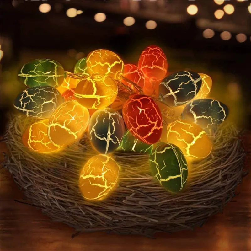 Party LED Light Egg-Shaped Fancy Lantern Decorative String Lights Festival Decorations for Easter
Party LED Light Egg-Shaped Fancy Lantern Decorative String Lights Festival Decorations for Easter
