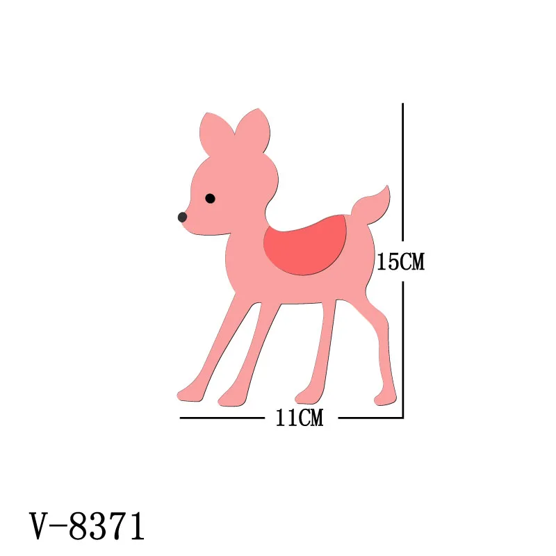 New Deer Cutting Dies Scrapbooking /Multiple Sizes /V-8371 
New Deer Cutting Dies Scrapbooking /Multiple Sizes /V-8371