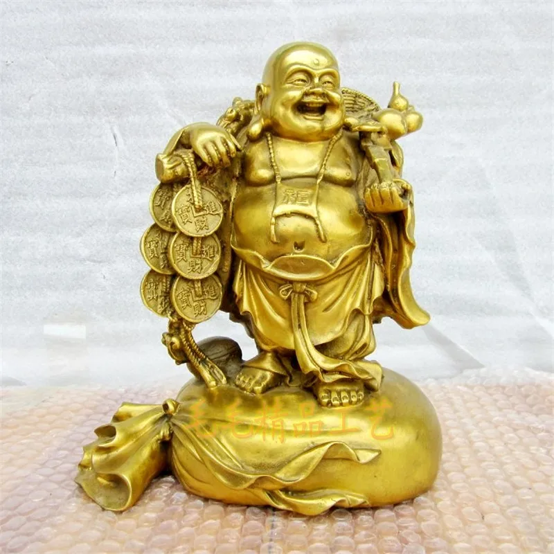 Китайская статуя медный Будда Maitreya, золотые ювелирные изделия, украшение на удачу для гостиной и офиса
Китайская статуя медный Будда Maitreya, золотые ювелирные изделия, украшение на удачу для гостиной и офиса