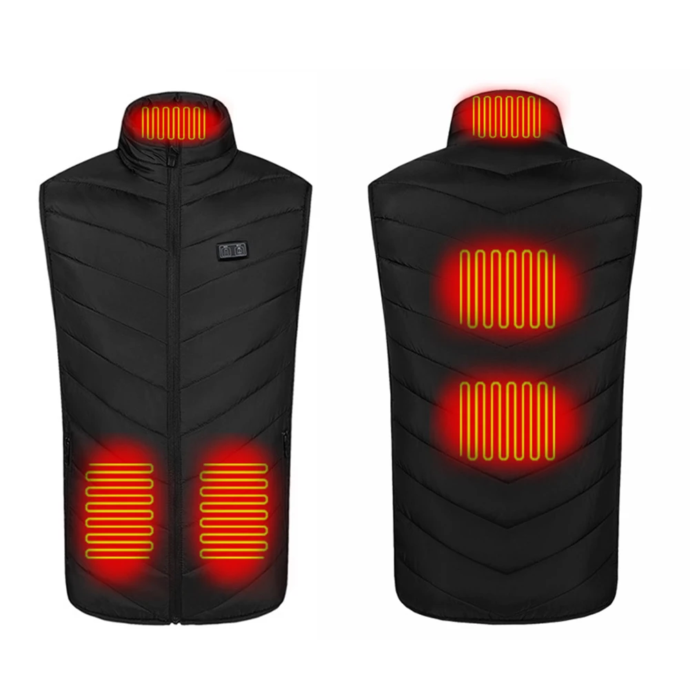 5 Areas Heated Vest Intelligent Front Rear Electric Heating Thermal Warm Vest Heating Thermal Warm Clothes Winter Heated Hunt
5 Areas Heated Vest Intelligent Front Rear Electric Heating Thermal Warm Vest Heating Thermal Warm Clothes Winter Heated Hunt