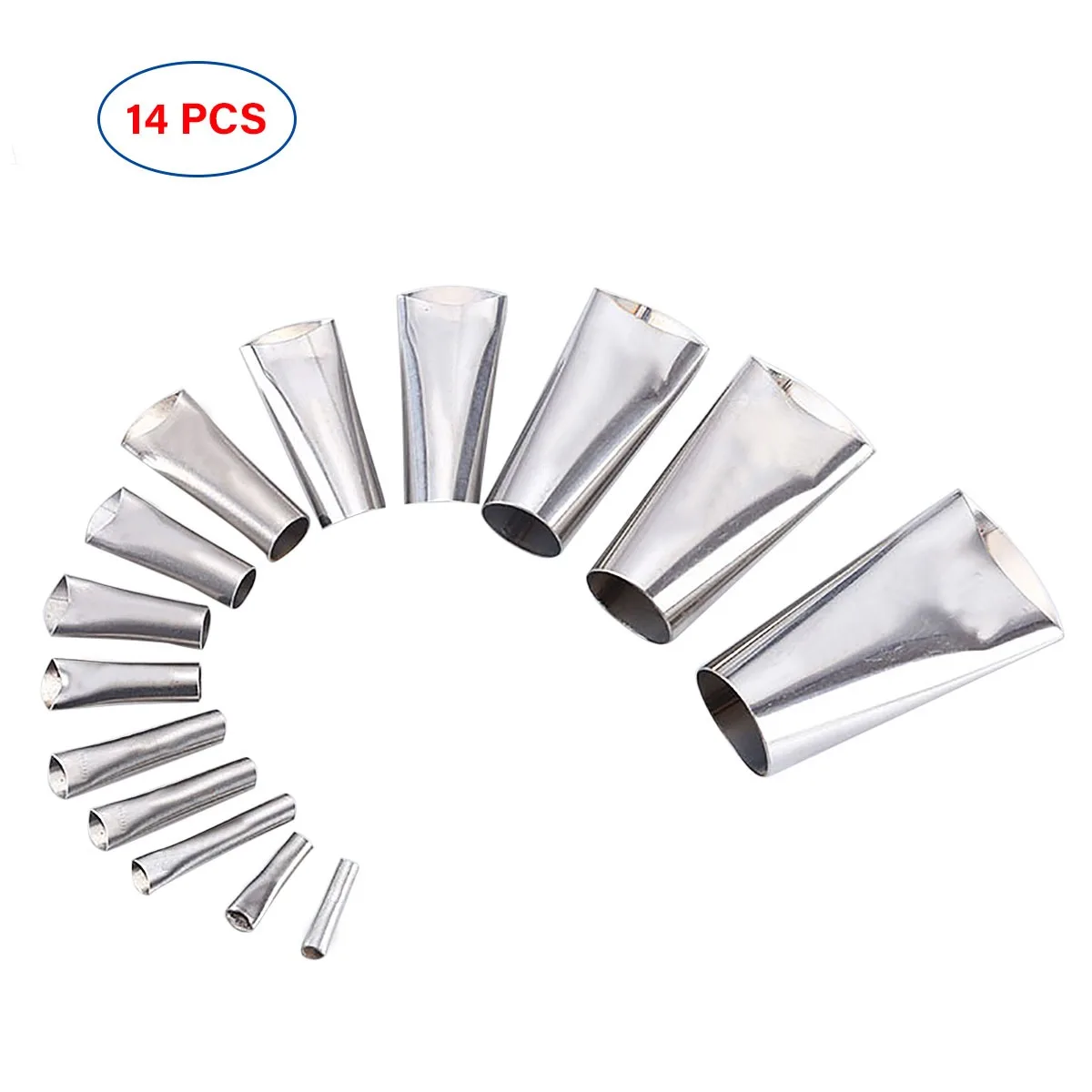 14PCS Stainless Steel Caulk Nozzle Applicator Caulking Finisher Glue Silicone Sealant Finishing Tool Kitchen Bathroom Sink Joint
14PCS Stainless Steel Caulk Nozzle Applicator Caulking Finisher Glue Silicone Sealant Finishing Tool Kitchen Bathroom Sink Joint