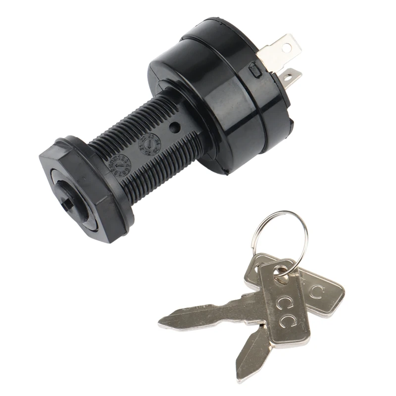 Starter Switch for Club Car Precedent 102508601, Golf Cart Ignition Switch Electric 2004+ 2 Terminal
Starter Switch for Club Car Precedent 102508601, Golf Cart Ignition Switch Electric 2004+ 2 Terminal
