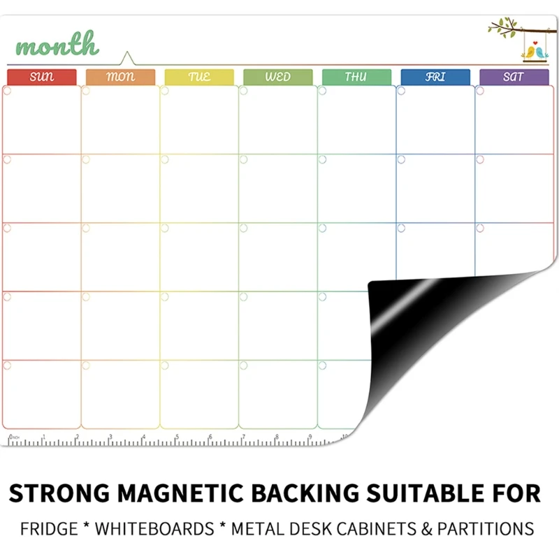Magnetic White Board Kit Daily Weekly Monthly Planner Calendar Fridge Magnet Pen F42D
Magnetic White Board Kit Daily Weekly Monthly Planner Calendar Fridge Magnet Pen F42D