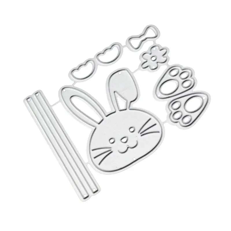 Bow Rabbit Metal Cutting Dies Stencil Scrapbooking DIY Album Stamp Paper Card Embossing Decor
Bow Rabbit Metal Cutting Dies Stencil Scrapbooking DIY Album Stamp Paper Card Embossing Decor