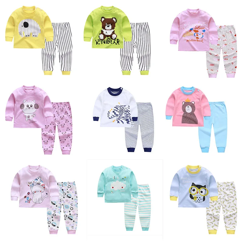 Children Pajamas Baby Clothing Set Kids Cartoon Sleepwear Cotton Nightwear Boys Girls Animal Sleepwear Clothes
Children Pajamas Baby Clothing Set Kids Cartoon Sleepwear Cotton Nightwear Boys Girls Animal Sleepwear Clothes