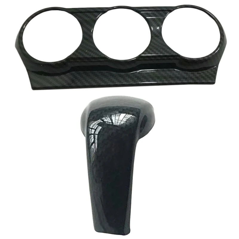 1Pcs Carbon Fiber Interior Air Condition Outlet Panel Cover Trim & 1Pcs Carbon Fiber Print Gear Shift Knob Cover Trim
1Pcs Carbon Fiber Interior Air Condition Outlet Panel Cover Trim & 1Pcs Carbon Fiber Print Gear Shift Knob Cover Trim