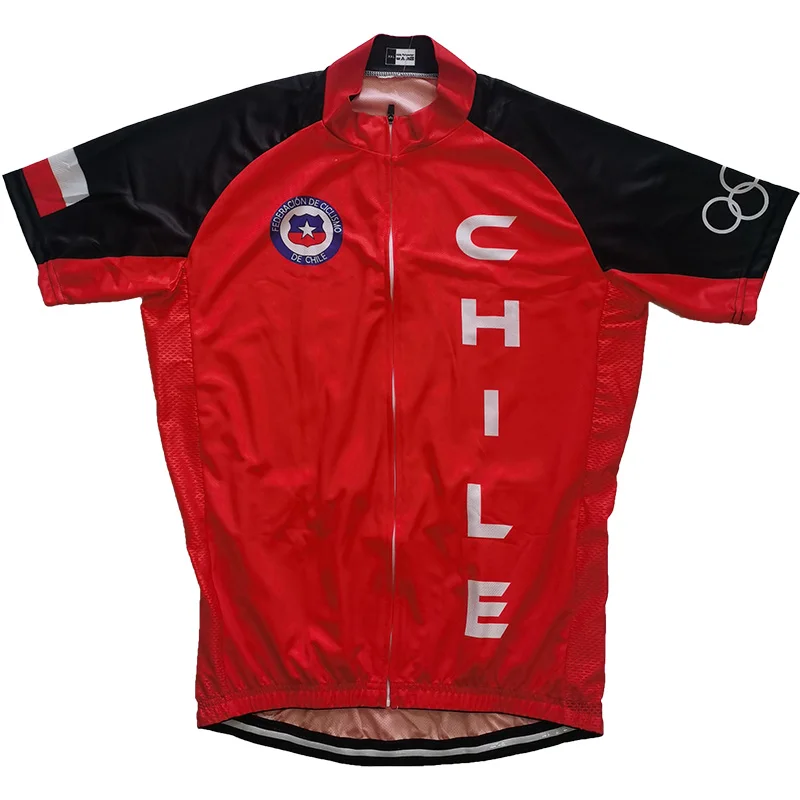 Cycling jersey man chile Jacket Short Shirt Sports wear jerseys wear Breathable Bicycle Pro Team Race Road Maillot Ciclismo Top
Cycling jersey man chile Jacket Short Shirt Sports wear jerseys wear Breathable Bicycle Pro Team Race Road Maillot Ciclismo Top