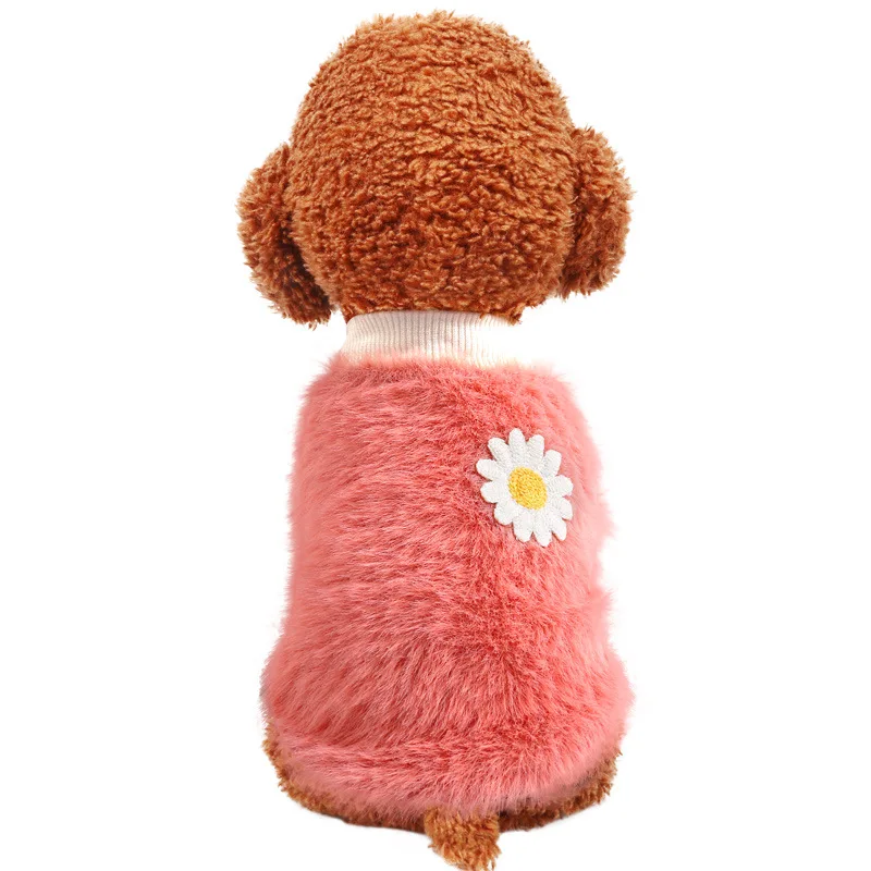 New Arrival Dog Pet Clothes Autumn Winter Cute Sweet Warm Cat Clothing Daisy Flower Thickened Thick Puppy Coat For Small Dogs
New Arrival Dog Pet Clothes Autumn Winter Cute Sweet Warm Cat Clothing Daisy Flower Thickened Thick Puppy Coat For Small Dogs