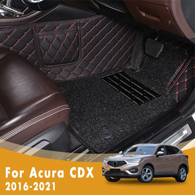 RHD автомобильные коврики двойной Слои проволочная петля для Acura CDX 2021 2020 2019 2018 2017 2016 Пользовательские Авто накладки на ножках не оставят автомобильный коврик
RHD автомобильные коврики двойной Слои проволочная петля для Acura CDX 2021 2020 2019 2018 2017 2016 Пользовательские Авто накладки на ножках не оставят автомобильный коврик