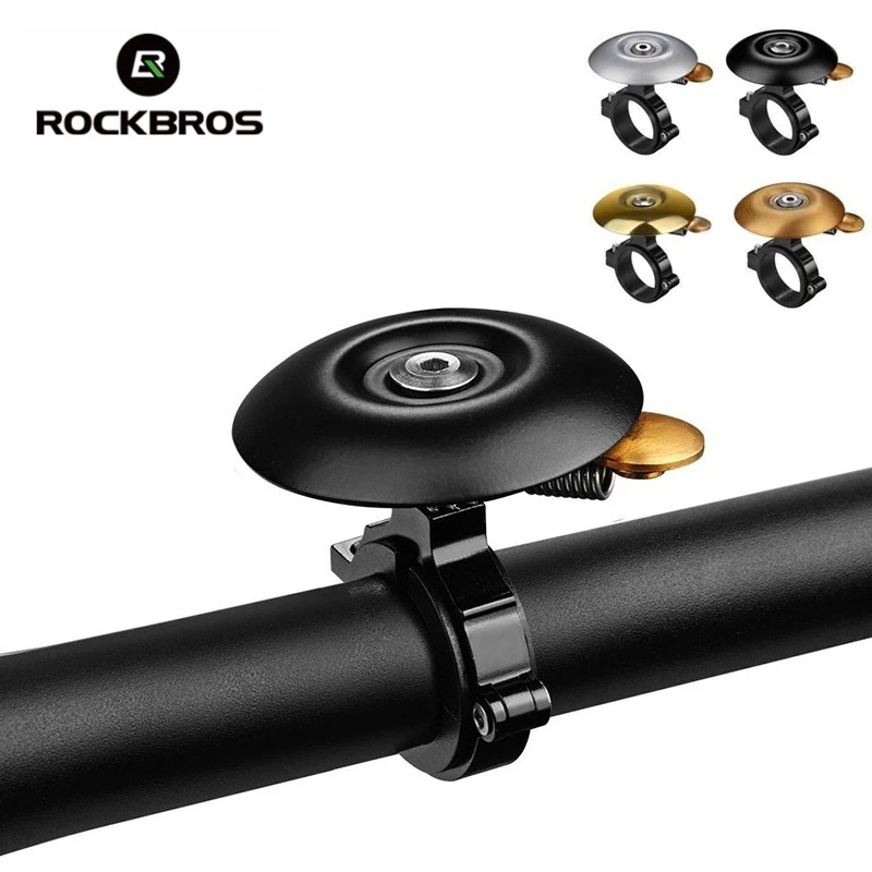 Rockbros велосипедные звонки Мини велосипедный руль рог медный четкие мелодии