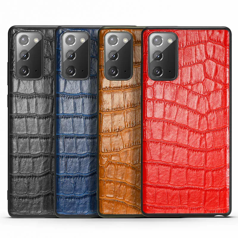 Genuine Leather Case For Samsung Galaxy Note 20 Ultra Luxury Crocodile Back Case For Samsung Note 10 Plus Phone Cover Capa Coque
Genuine Leather Case For Samsung Galaxy Note 20 Ultra Luxury Crocodile Back Case For Samsung Note 10 Plus Phone Cover Capa Coque