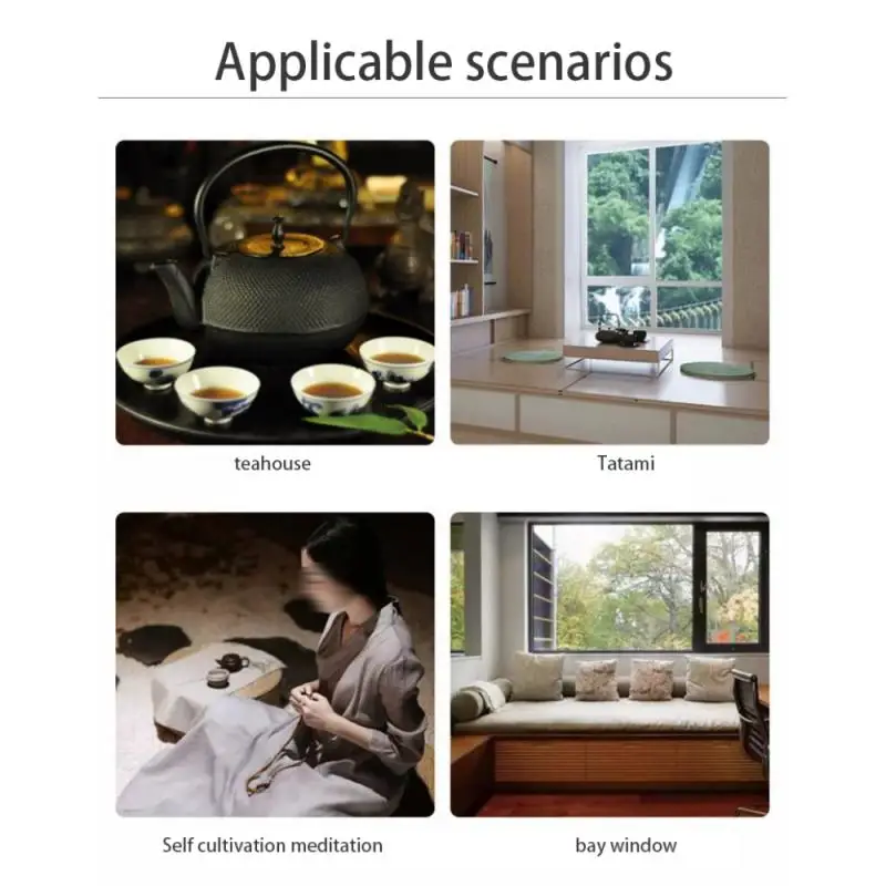 Japanese Living Room Cushions Eco-Friendly Linen Cushion Knitted Tatami Floor Cushion High Elastic Cushions Blanket Home Decor
Japanese Living Room Cushions Eco-Friendly Linen Cushion Knitted Tatami Floor Cushion High Elastic Cushions Blanket Home Decor