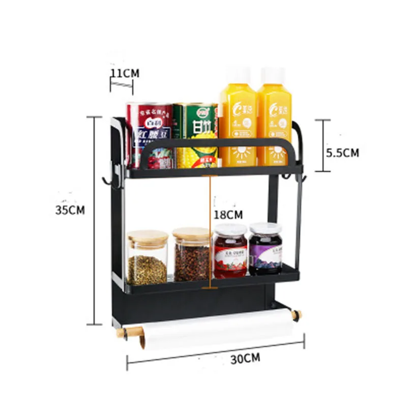Magnetic Refrigerator Storage Rack Side-mounted Kitchen Towel Spice Bottle Drainer Rack Kitchen Bathroom Shelf Organizer
Magnetic Refrigerator Storage Rack Side-mounted Kitchen Towel Spice Bottle Drainer Rack Kitchen Bathroom Shelf Organizer
